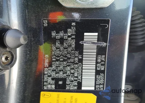 2004 Lexus Rx 330 из США, поврежденный, VIN JTJHA31U040046224